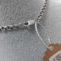 Цепь серебро 925 24,42g, вес изделия 24.52g, длина 70 см, 00 нет камней