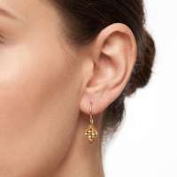 Серьги золото 585 0,89g, вес изделия 0.89g