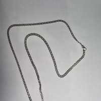 Цепь серебро 925 9,58g, вес изделия 9.68g, длина 65 см