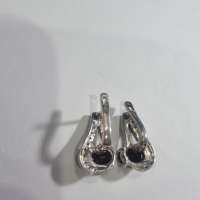 Серьги серебро 925 6,56g, вес изделия 7.16g