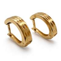 Серьги золото 585 1,23g, вес изделия 1.23g