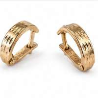 Серьги золото 585 1,23g, вес изделия 1.23g