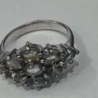 Кольцо серебро 925 2,02g, вес изделия 4.27g, размер 18
