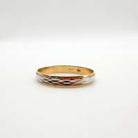 Кольцо золото 585 2,59g, вес изделия 2.59g, размер 23, 00 нет камней