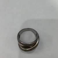 Кольцо серебро 925 5,55g, вес изделия 7.6g, размер 17.5