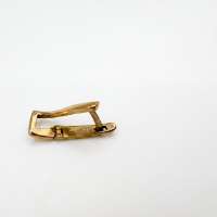 Серьга одна золото 585 1,12g, вес изделия 1.12g