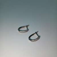 Серьги серебро 925 3,35g, вес изделия 3.45g
