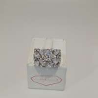 Кольцо серебро 925 2,41g, вес изделия 3.68g, размер 19
