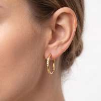 Серьги золото 585 0,60g, вес изделия 0.6g