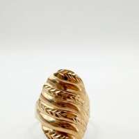 Кольцо золото 585 2,42g, вес изделия 2.42g, размер 17.5