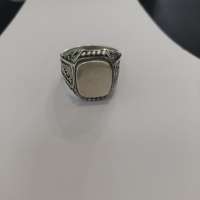 Кольцо серебро 925 9,46g, вес изделия 9.46g, размер 22