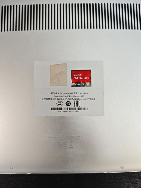 Купить Huawei MateBook D 15 (BoM-WFQ9) в Ангарск за 26900 руб.