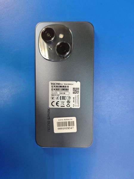 Купить TECNO Spark Go 1 3/64GB (KL4) Duos в Ангарск за 4850 руб.
