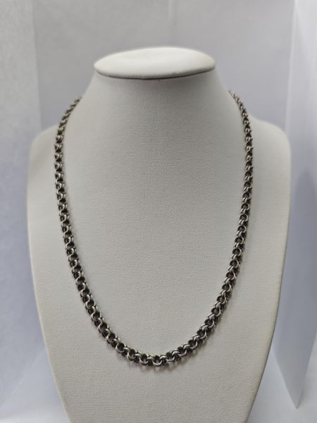 Купить Цепь серебро 925 21,35g, вес изделия 21.45g, длина 40 см в Иркутск за 3400 руб.