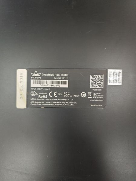 Купить HUION Q11K в Ангарск за 3400 руб.