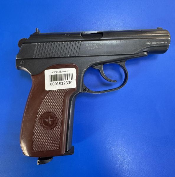 пнев. и страйк. пистолеты (с 18 лет) Borner PM49 Blowback (с 18 лет, 3 Дж) в Ангарск