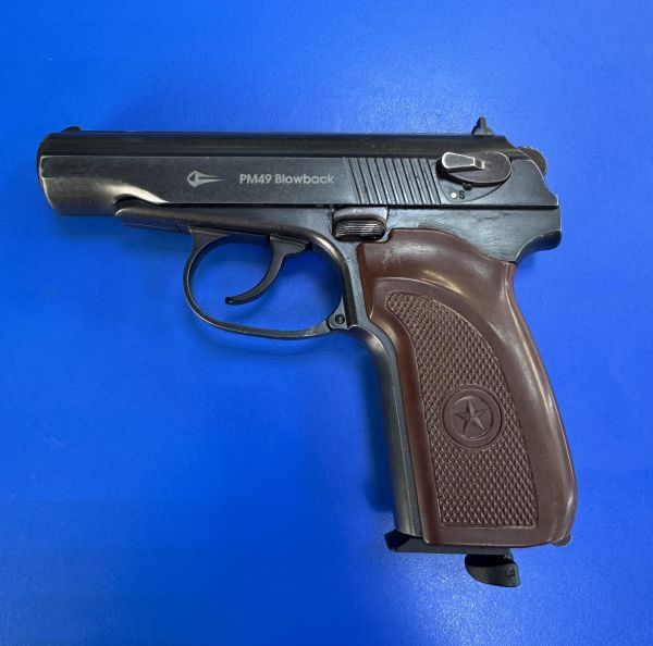 пнев. и страйк. пистолеты (с 18 лет) Borner PM49 Blowback (с 18 лет, 3 Дж) в Ангарск