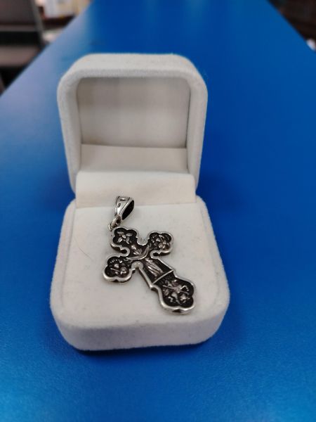 серебряный крест Крест серебро 925 6,84g, вес изделия 6.84g в Иркутск
