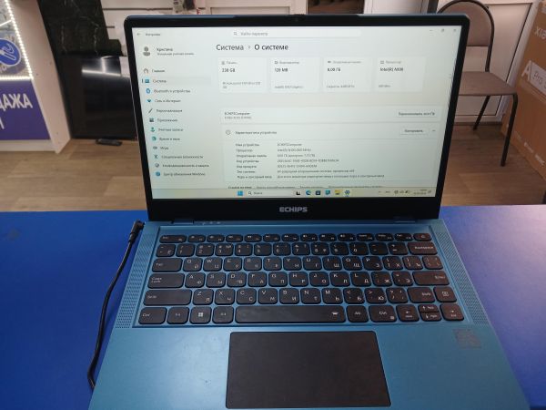 ноутбук Echips Arctic F141UL (Processor N100, RAM 8 GB, SSD 256 GB) в Ангарск