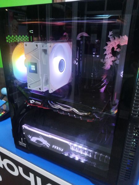системный блок Сборка Ryzen 5 1400, RX 580, RAM 16 GB, HDD 250 GB + SSD 120 GB в Ангарск