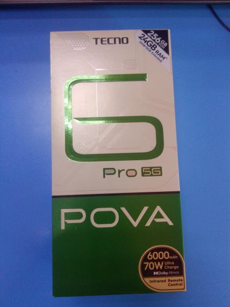 Купить TECNO Pova 6 Pro 5G 12/256GB (LI9) Duos в Ангарск за 18749 руб.