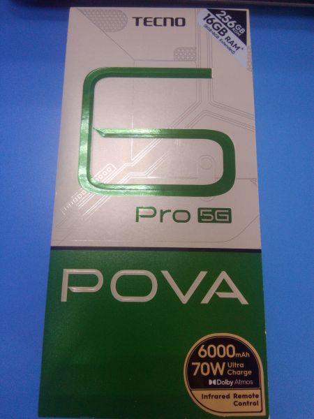 Купить TECNO Pova 6 Pro 5G 8/256GB (LI9) Duos в Ангарск за 17799 руб.