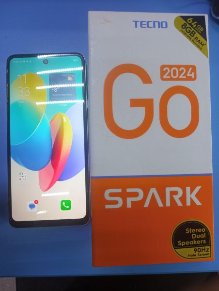 Купить TECNO Spark Go 2024 4/64GB (BG6) Duos в Ангарск за 4599 руб.