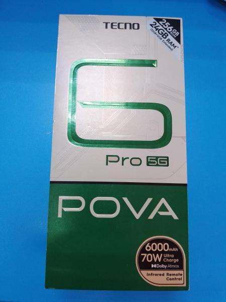 Купить TECNO Pova 6 Pro 5G 12/256GB (LI9) Duos в Ангарск за 13300 руб.