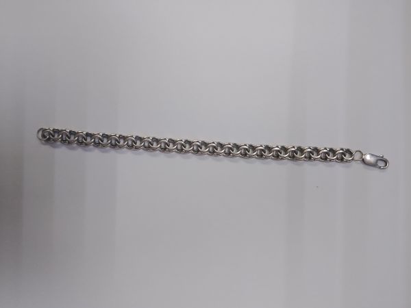 Купить Браслет серебро 925 17,45g, вес изделия 17.45g, длина 17 см в Ангарск за 1400 руб.