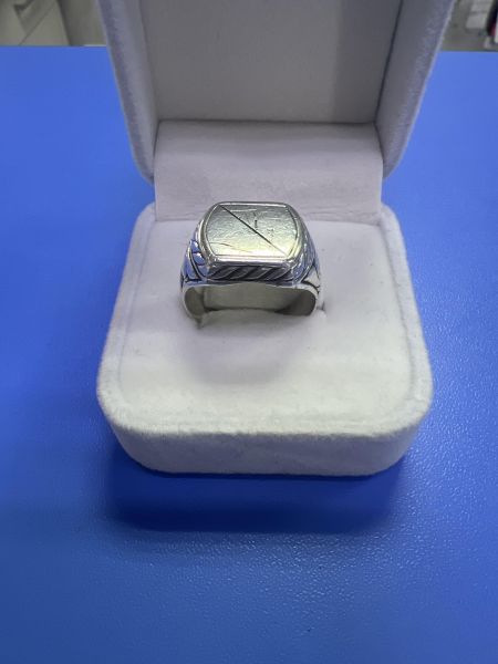 Купить Кольцо серебро 925 12,44g, вес изделия 12.44g, размер 19 в Ангарск за 1050 руб.