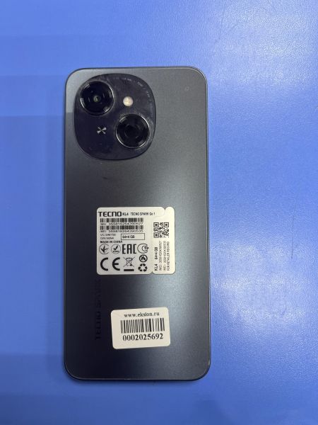 Купить TECNO Spark Go 1 4/64GB (KL4) Duos в Ангарск за 4100 руб.