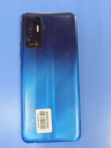 сотовый телефон TECNO Pova 2 4/128GB (LE7n) Duos в Ангарск