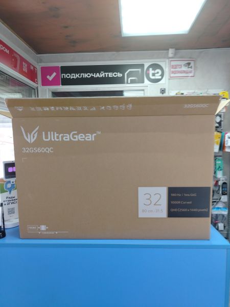 Купить LG UltraGear 32GS60QC-B в Ангарск за 16800 руб.