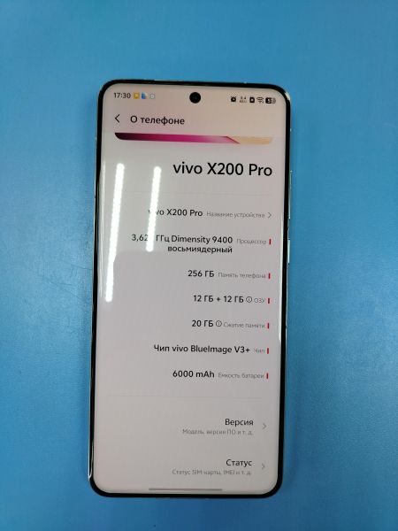 Купить Vivo X200 Pro 12/256GB Duos в Ангарск за 41800 руб.