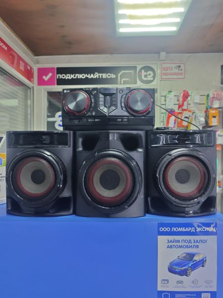 муз. центр и аудиосистема LG XBOOM CJ45 2.1 в Ангарск