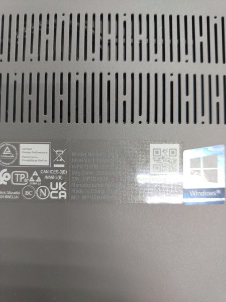 ноутбук Lenovo IdeaPad 1 15AMN7 82VG00MQUE в Ангарск