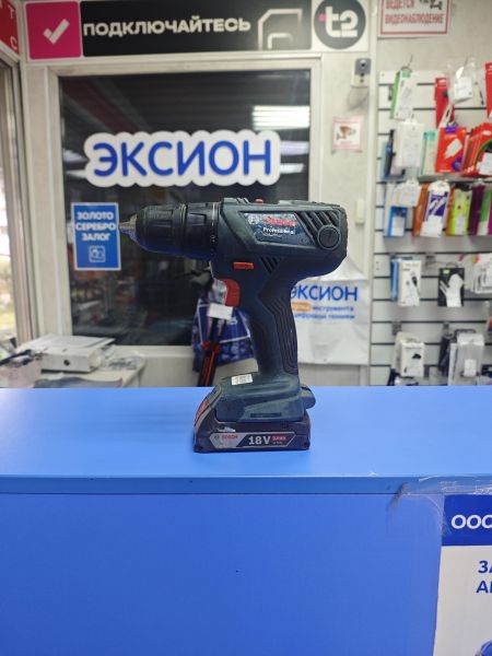шуруповёрт аккумуляторный Bosch GSR 180-LI (1900 об/мин) с СЗУ в Ангарск