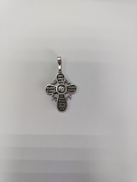 серебряный крест Крест серебро 925 3,69g, вес изделия 3.69g в Ангарск