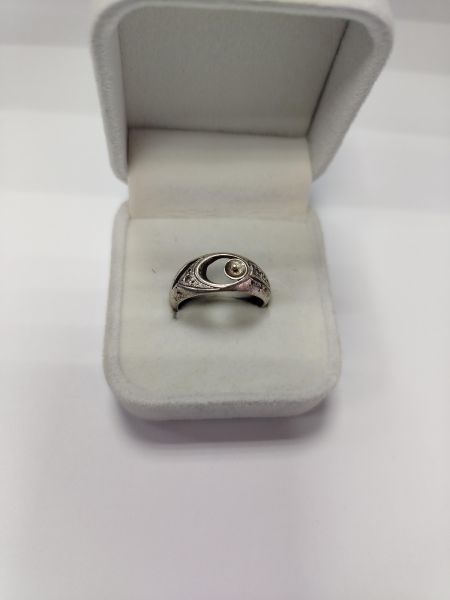 серебряное кольцо Кольцо серебро 925 3,61g, вес изделия 3.61g, размер 17 в Ангарск