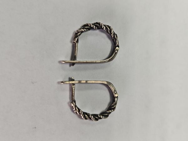 серебряные серьги Серьги серебро 925 3,56g, вес изделия 3.56g в Ангарск