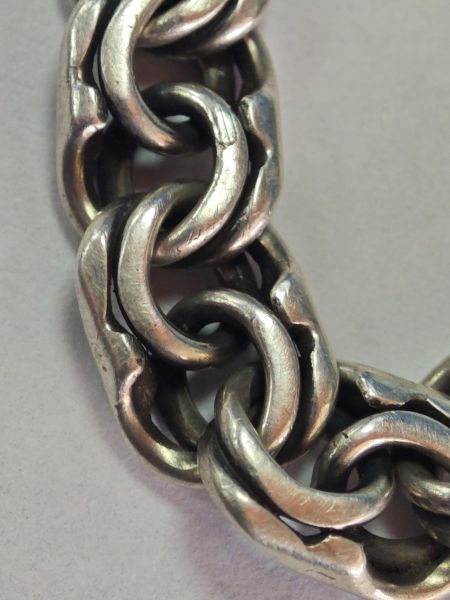 серебряная цепь Цепь серебро 925 19,02g, вес изделия 19.12g, длина 19 см в Ангарск