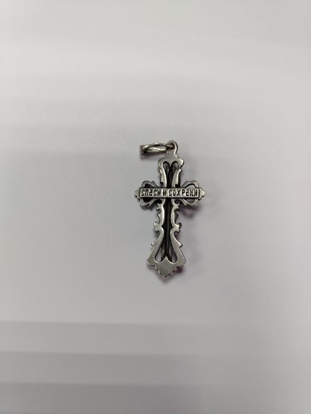серебряный крест Крест серебро 925 5,89g, вес изделия 5.89g в Иркутск
