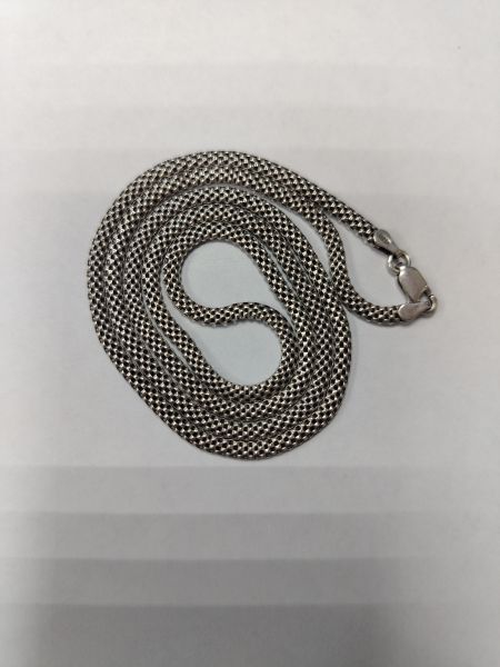 серебряная цепь Цепь серебро 925 6,11g, вес изделия 6.21g, длина 58 см в Иркутск