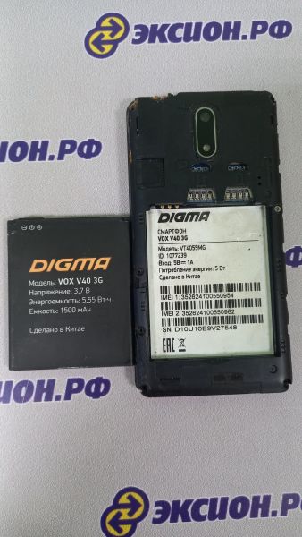 Купить Digma Vox V40 3G (VT4055MG) Duos в Иркутск за 199 руб.