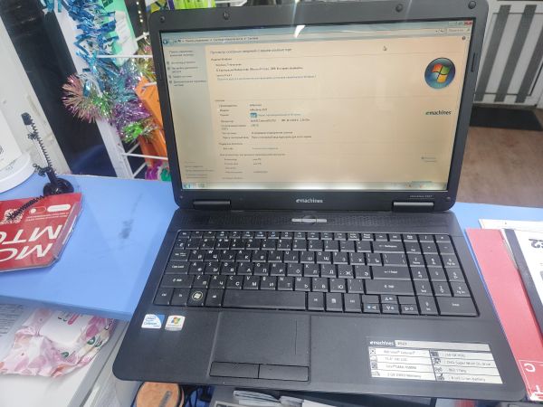 Купить eMachines E527 (Celeron 900, Intel(R) 4 Series Express Chipset,  2GB RAM) в Ангарск за 2649 руб.