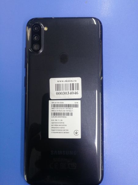 Купить Samsung Galaxy A11 2/32GB (A115F) Duos в Ангарск за 3799 руб.