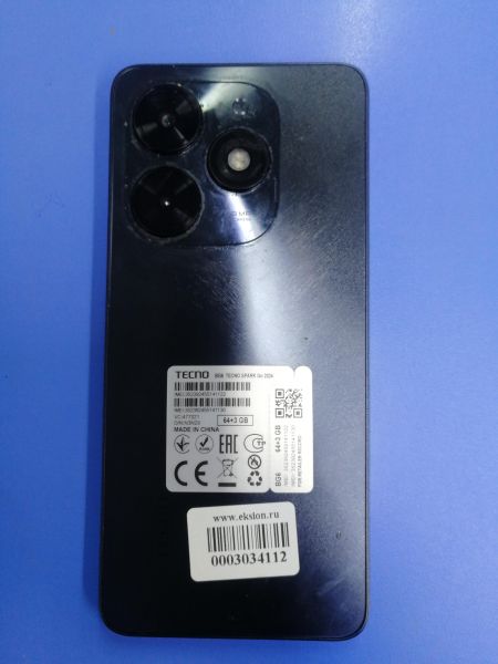 Купить TECNO Spark Go 2024 3/64GB (BG6) Duos в Ангарск за 4699 руб.