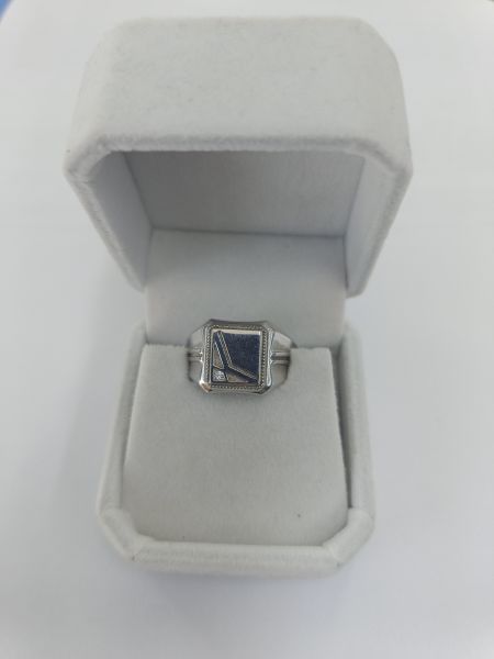 Купить Кольцо серебро 925 7,30g, вес изделия 7.3g, размер 22 в Ангарск за 650 руб.