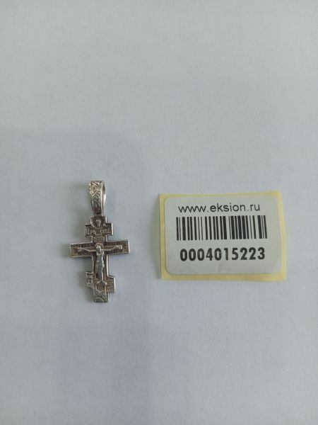Купить Крест серебро 925 2,30g, вес изделия 2.3g в Ангарск за 299 руб.