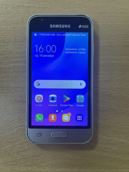 Купить Samsung Galaxy J1 Mini (J105H) Duos в Ангарск за 1199 руб.